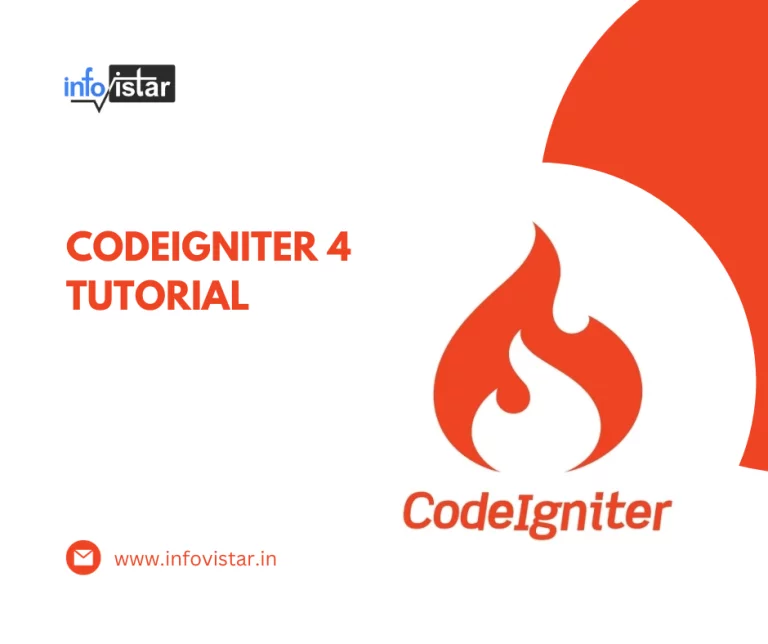 CodeIgniter 4 Tutorial