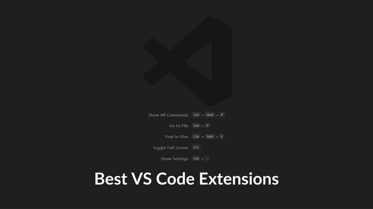 Best Visual Studio Code Extensions for 2024