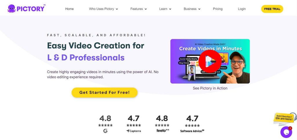 Pictory — AI-Powered Visual Content Creation