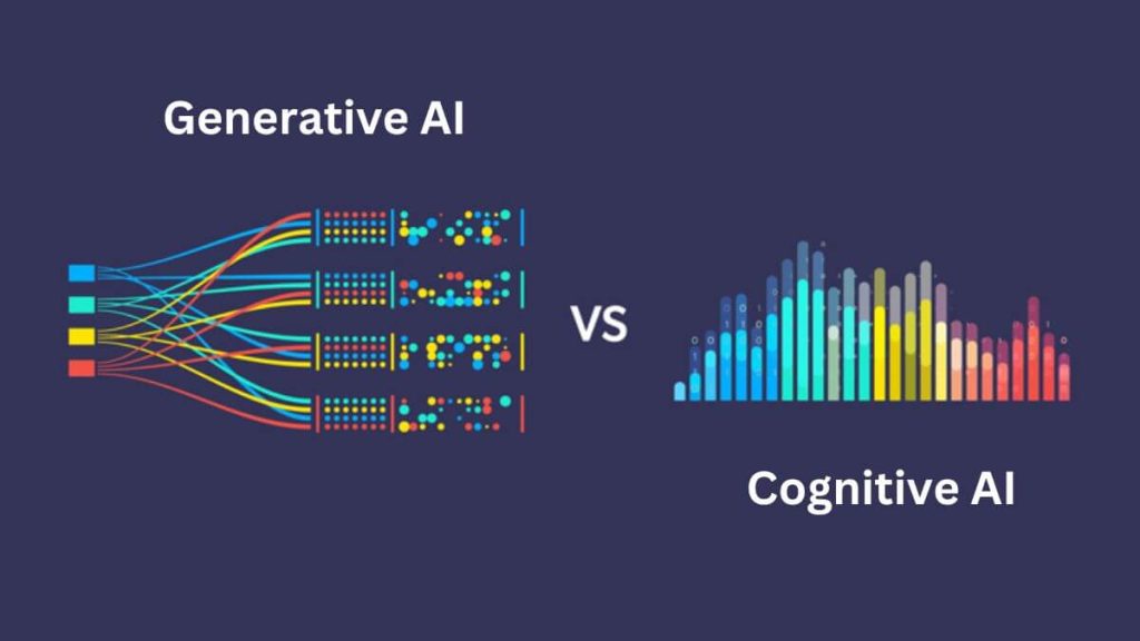 How is Generative AI Different from Cognitive AI