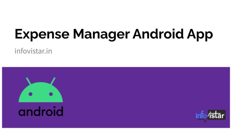 Expense Manager Android App