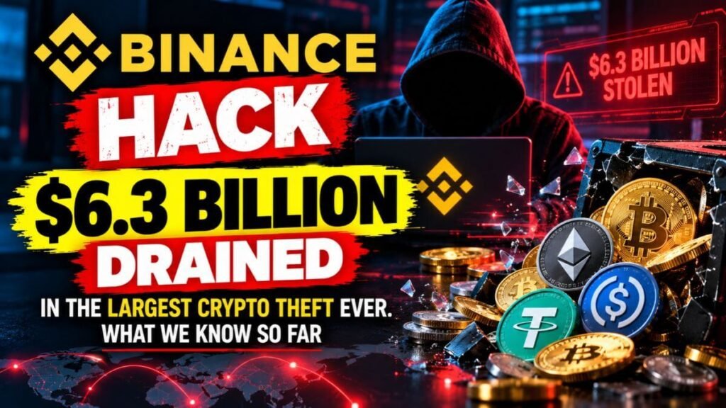 Binance Hack_ $6.3 Billion Stolen, Largest Crypto Heist Ever