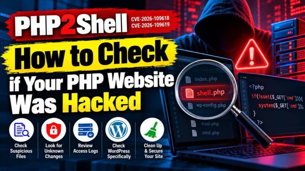 How to check if your PHP website was hacked How to Check if Your PHP or WordPress Site Was Hacked
