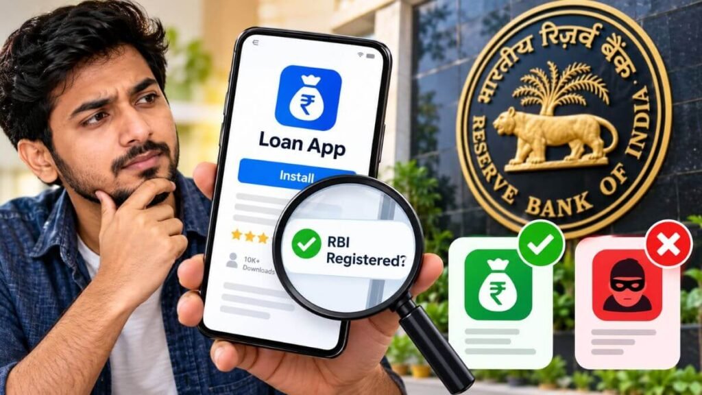 How to check if a loan app is RBI-Registered in India (step by step)