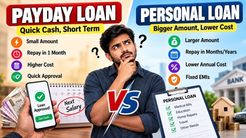 Payday Loan vs Personal Loan