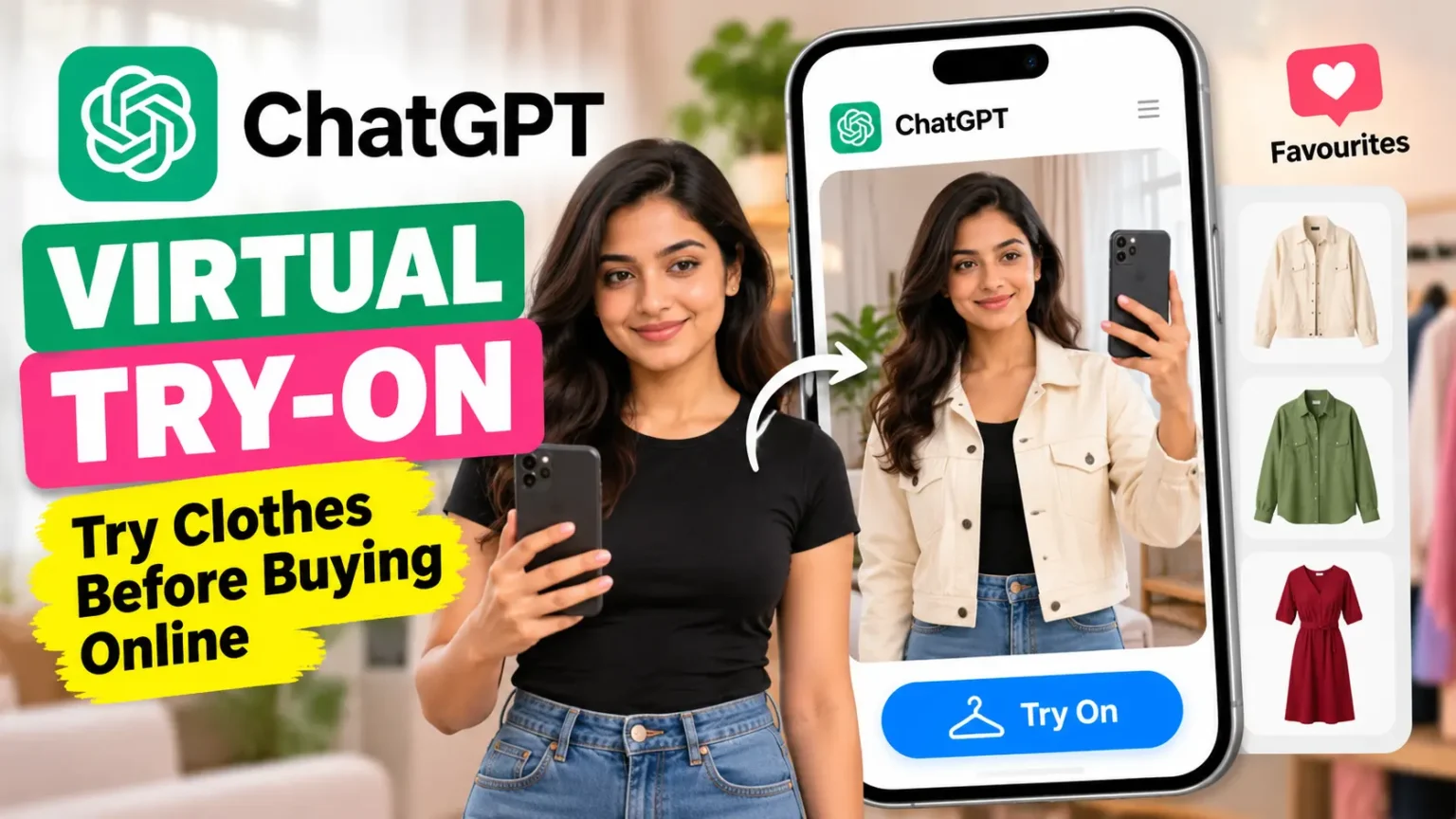 ChatGPT Virtual Try-On: Try Clothes Before Buying Online